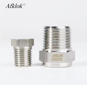 <span class=keywords><strong>304</strong></span> 316 thép không gỉ 1/4 "3/8" Pin <span class=keywords><strong>NPT</strong></span> bspt phù hợp kích thước ống <span class=keywords><strong>Hex</strong></span> đầu chủ đề cắm - Product Image 1