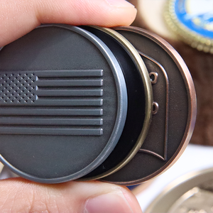 Moneta Commemorativa Personalizzata King Gifts <span class=keywords><strong>Coin</strong></span> Factory, Stampa Serigrafica 3D, Placcatura Anticata, Stile Croce, Souvenir - Product Image 4