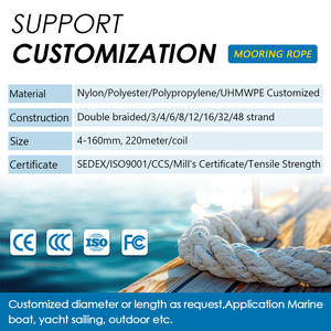 3 Strand 4 Strand พลาสติกโมโนฟิลาเมนต์ไฟเบอร์ PE เชือกบิดสีสันสดใสสําหรับเชือกบรรจุภัณฑ์ - Product Image 2