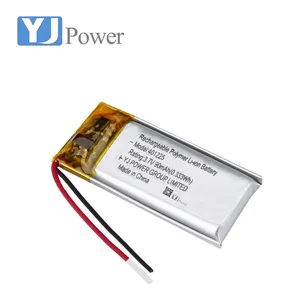 KC 인증 경량 도매 충전식 리튬 폴리 배터리 3.7 V 401225/90mAh 무선 이어폰