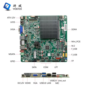New J4105 Nano ITX Motherboard With DDR4 Single Channel HD VGA EDP LVDS Ports-Industrial Fanless Design - Product Image 5