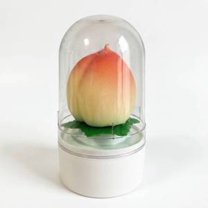 Gelato 3D a Forma di Frutta con Vero Polpa di Pesca, <span class=keywords><strong>Alta</strong></span> Qualità, Gusto Pesca, Confezione in Scatola Virale, Vendita all'Ingrosso - Product Image 1