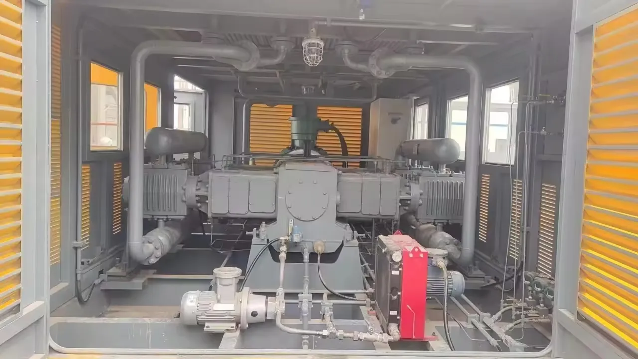 Промышленный поршневой компрессор природного газа высокого давления CNG для газонаправочной станции
