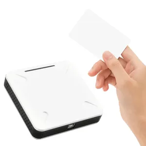Màu trắng nhanh bằng văn bản UHF RFID Máy tính để bàn Reader Writer cho encodiing thẻ