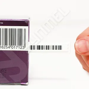 Synmel hot sale 3 chips AM Security Insertable Label for skin care perfume boxes for retail store anti-shoplifting