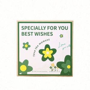 Caja de Regalo con Sombrilla de Mano en Forma de Tulipán, de Vidrio y Cartón, Impresa con Serigrafía, Artículos Promocionales Personalizados para Regalos de Profesor - Product Image 2