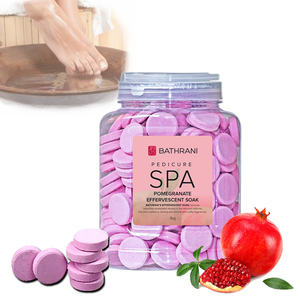 Bathrani Hand & Foot Spa Soins personnels des pieds Désinfection Pédicure Soins effervescents Soak Fizz Tablet Coffret cadeau pour femme - Product Image 5