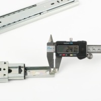 Truslide TH1345ZN 45mm Volledige Uitschuifbare Soft Close Kogellagerschuif voor Slaapkamer- en Appartementmeubilair
