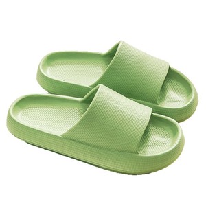 Home <b>Slippers</b> For Women Men All Seasons Thick Sole EVA Non Slip Indoor Comfort Couples Walking Shoes Size 36 To 45 - Product Image 5