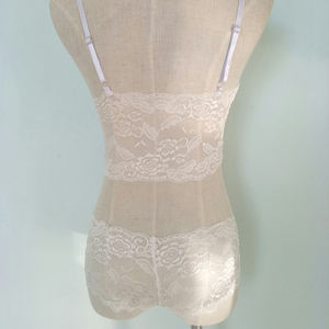 5XL Damen T-Back G-Strings Spitze 2-teilig Acryl Mittlere Kontrolle Japanische Teenager-Mädchen Reife Frauen Sexy Dessous Unterwäsche - Product Image 6