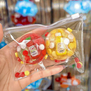 Mini Pelota Antiestrés de TPR de Maltozina Amarilla y Roja de 4 cm, Juguete para Aliviar el Estrés, Regalo para Niños y Adultos de 5 a 7 Años, Mejora el Estado de Ánimo - Product Image 3