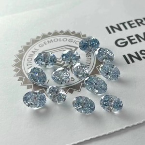 Diamante Suelto de Laboratorio Talla Brillante Ovalada y Talla Brillante Ovalada Modificada con Certificado IGI para Anillo de Compromiso - Product Image 2