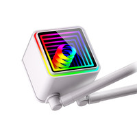 ZeroMaster PRO ARGB 360mm radiateur de refroidissement liquide nouveau 4PIN pour boîtier d'ordinateur de jeu Intel pour ventilateurs compatibles AMD et refroidissement