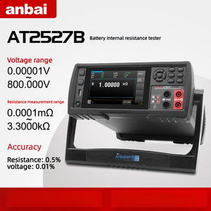 Testeur de résistance interne de batterie Applent série AT2527 AT2527L A B H, version améliorée de l'AT527 pour les tests IR et SOH sur batteries Li-ion et Pb-acide - Product Image 4