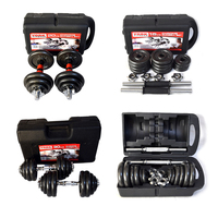 Barata pintura de halmbbell set de preço, 15kg, 20kg, 30kg, 50kg, pesos de halteres, equipamento de ginástica em casa, compre on-line caixa de cores baratos