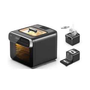 Four à friture <span class=keywords><strong>sans</strong></span> <span class=keywords><strong>huile</strong></span> Anbolife de 13 L avec double fenêtre de visualisation et écran tactile intelligent, <span class=keywords><strong>appareil</strong></span> de <span class=keywords><strong>cuisson</strong></span> <span class=keywords><strong>sans</strong></span> <span class=keywords><strong>huile</strong></span> pour la maison et le commerce - Product Image 6