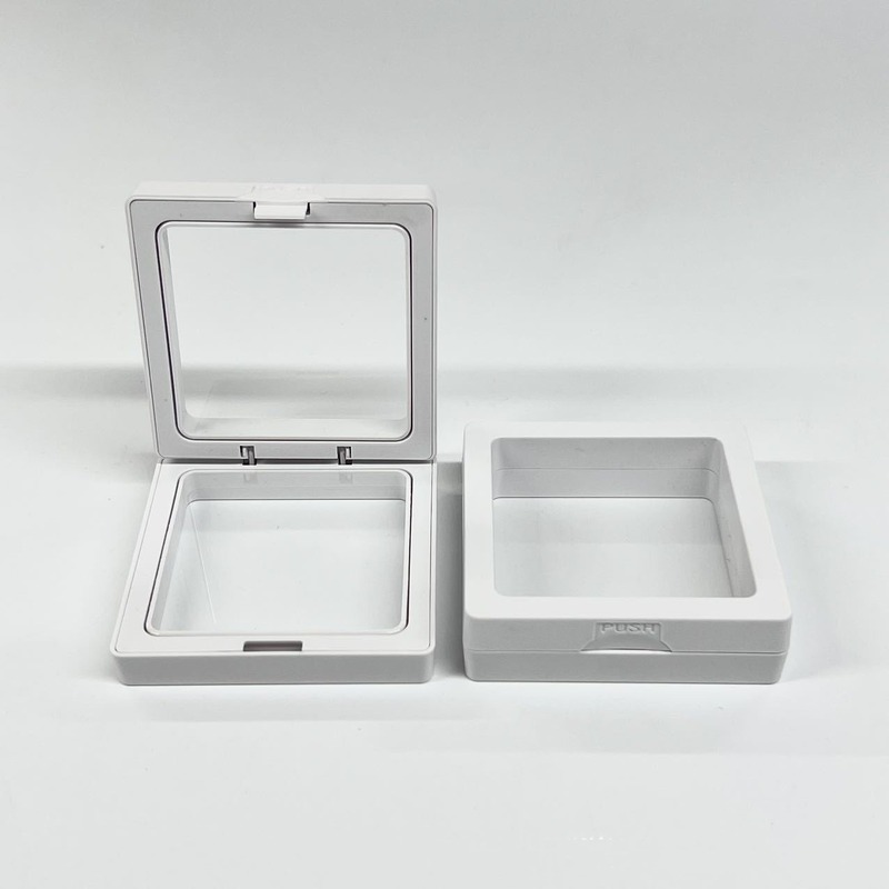 Stock Transparent Square ABS Plastic Display