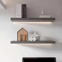 Ensemble moderne et intégré rose pour chambre et bureau à domicile avec lit, bureau, étagères LED et armoire multifonctionnel