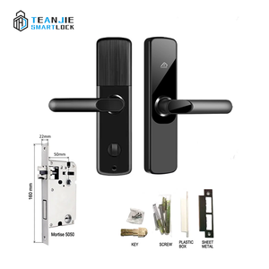 قفل باب ذكي مقاوم للماء يعمل بالواي فاي بدون مفتاح مع بطاقة <span class=keywords><strong>RFID</strong></span> للفنادق، مناسب للأبواب الألومنيوم، متوفر بالجملة - Product Image 4