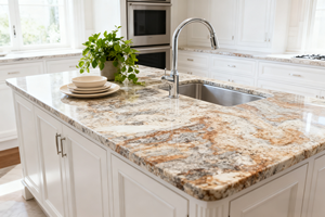 Losas de Granito Africano Pulido Duradero con Superficie Lisa, Ecológicas para Proyectos Modernos de Cocinas y Encimeras de Fregadero - Product Image 3