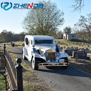 Cercueil électrique blanc de haute qualité Zhenda, nouvelle carrosse funéraire sans chevaux, prix d'usine bas, à vendre, Henan - Product Image 2
