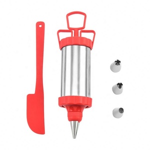 Kit Profesional para Decoración de Pasteles, Pistola de Repostería, Utensilios para Hornear, Pistola para Galletas con Raspador y Boquilla - Product Image 4