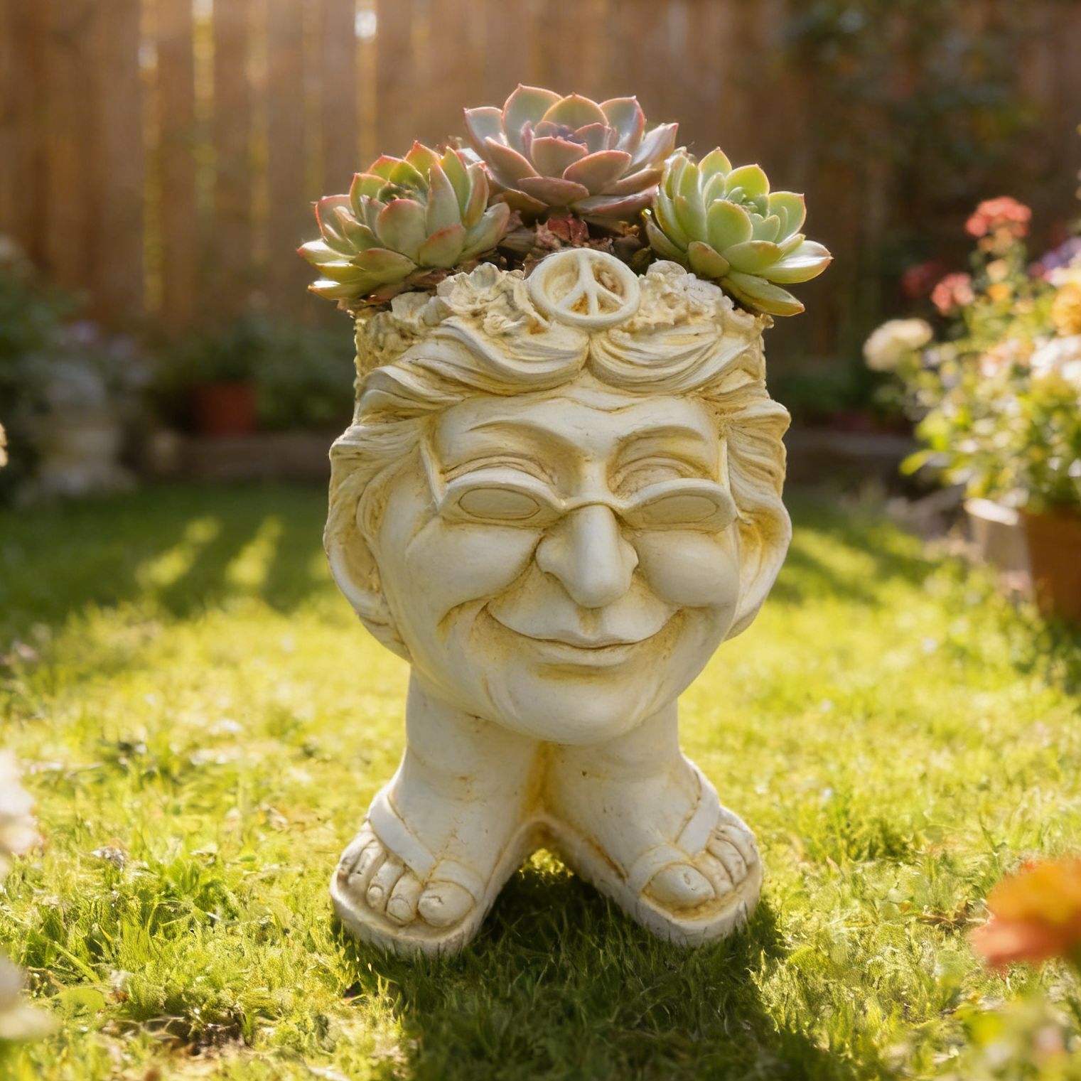 Maceta Mujer Muggle Blanca