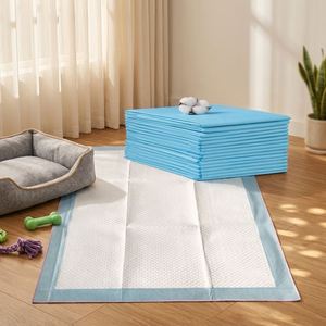 Pañales Desechables Súper Absorbentes y Ecológicos para Perros, Almohadillas de Entrenamiento para Orina de Cachorros, Tamaños S M L XL, Almohadillas Gruesas para Orina, 100% Ecológicas - Product Image 1