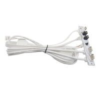 Dual USB 3.0 Port Slot Plate Adapter Panel Cable Female Screw to Motherboard USB 3.1 Front Panel Mounted Extension Cable