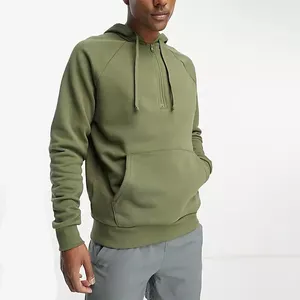 Custom 1/4 Zipper Hoody Cotton Street Wear Raglan Hoodies Sweatshirt Superior Quality Cheap Price Manufactory Customized Hoodies