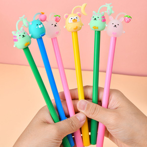 Groothandel Terug Naar School Kinderen Cadeaus Schrijven Soepel Schattige Cartoon Dieren Gel <span class=keywords><strong>Pen</strong></span> - Product Image 5