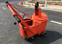 Machine de scellement des fissures routières en asphalte haute efficacité LONGSHUN, équipement de réparation de chaussées à pompe et moteur