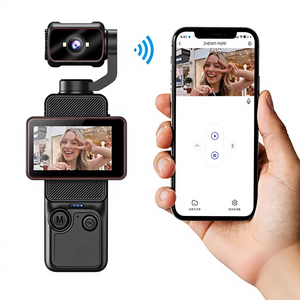 Caméra de poche de haute qualité au prix d'usine, caméra à cardan portable 4K 30fps 270 °   Écran grand angle de 2,0 pouces avec mise au point automatique pour Vlog <span class=keywords><strong>YouTube</strong></span> - Product Image 5