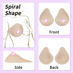 Mastektomi için hafif ve yumuşak silikon yapay meme yanlış göğüsler geliştirme pedi - Product Image 3