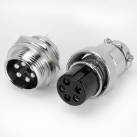 Conector de enchufe de aviación hembra y macho de/3/4/5/6/7/8 pines 16MM 2/3/4/5/6/7/8 pines conector de aviación con Terminal de PC