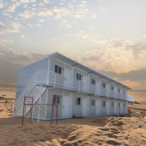 Casa prefabricada de lujo, villa prefabricada con 3 dormitorios, casa contenedor móvil plegable y expandible de <span class=keywords><strong>20</strong></span> y 40 pies - Product Image 3