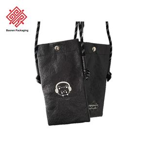 Baoren Sacs à main personnalisés en papier DuPont pour téléphone Pochettes en papier Tyvek étanches et indéchirables à effet froissé pour les marchandises créatives - Product Image 6