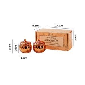 Juego de Velas Aromáticas FX Fragrance, Velas Decorativas de Cera de Soja con Aroma a Calabaza y Cielo Estrellado de Halloween para el Hogar - Product Image 3