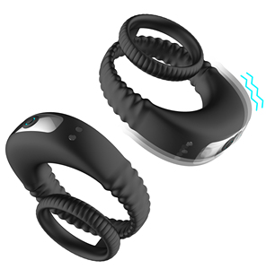 Anillo Vibrador Multinivel para Hombre, Anillo Vibrador con Carga Magnética/Control Remoto, Juguete Sexual para Parejas en Caja. - Product Image 1