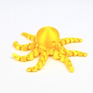 Figura de Pulpo Impresa en 3D de 12 cm con Articulaciones Flexibles para Decoración de Escritorio de Oficina en Casa, Adorno de Mesa con Forma de Animal Marino, Juguete de Regalo Ideal - Product Image 6