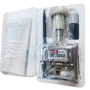 9 chân nhỏ tự động đánh số máy 209 văn phòng kim loại tự động tự mực 8 chữ số in tem tay tự động hướng dẫn sử dụng N - Product Image 4