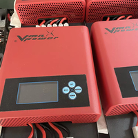Vmaxpower Nouveau Smart 12V 24V 36V 48V Régulateur chargeur de panneau solaire 40a 60a 80a 100a 120a Contrôleur de charge solaire MPPT