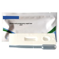 Bandelettes de test de grossesse transfrontalières pour moutons, kit de réactifs de détection précoce de la gestation pour usage vétérinaire, adaptées aux ovins