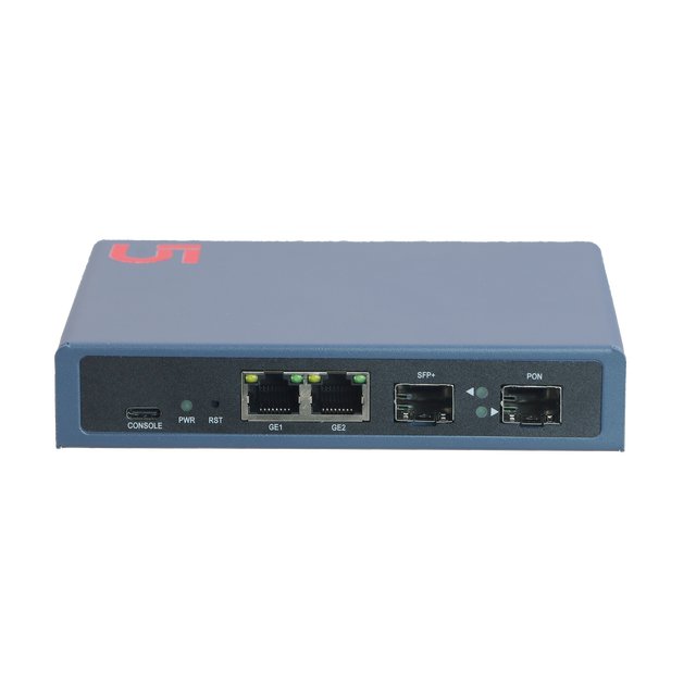 Mini GPON OLT 10G SFP PON Port 2 Uplink FTTH Optical Line Terminal GP8001 AC Power 1310nm 1490nm for FTTX Network