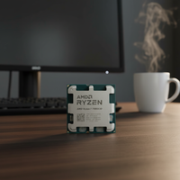 Digunakan untuk Prosesor AM5 7 7800X3D 4.2GHz 8-Core, Desktop Gaming Berkinerja Tinggi, Teknologi Virtualisasi 12nm