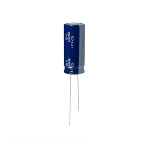 ตัวเก็บประจุแบบรูทะลุรุ่น ELXY630ELL391MK30S ยี่ห้อ Manufacturer Channel ความจุ 390uF 20% 63V แบบขาเรเดียล TH - Product Image 1