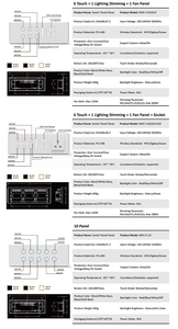 2025 nueva llegada interruptor estándar indio Alexa soporte de Control de voz inalámbrico Zigbee interruptor de enchufe de pared Dispositivo inteligente para el hogar - Product Image 6