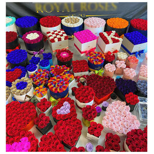 Confezione Regalo con <span class=keywords><strong>Rosa</strong></span> Stabilizzata per San Valentino, Ringraziamento, Natale, Forniture per Fioristi a Lunga Durata all'Ingrosso - Product Image 4