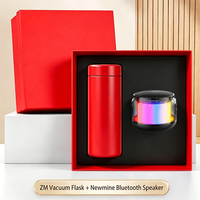 Nouveauté 2026 : Kit Cadeau Haut de Gamme Personnalisable avec Logo pour Bureau – Gobelet Isotherme 2-en-1 et Enceinte Bluetooth