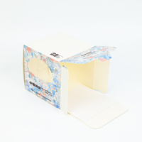 Boîte à dessert portable de qualité alimentaire, fourniture directe d'usine, impression personnalisée du logo OEM pour boulangerie, café, boîte à emporter en papier